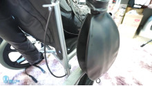 全身ラバー多重拘束車椅子
